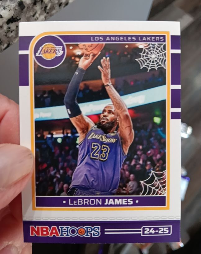 2024-25 Panini Haunted Hoops #193 LeBron James — front