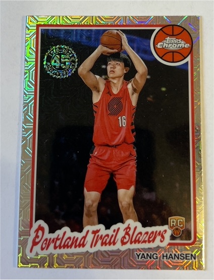 2025-26 Topps Chrome #TC-YH Yang Hansen — front