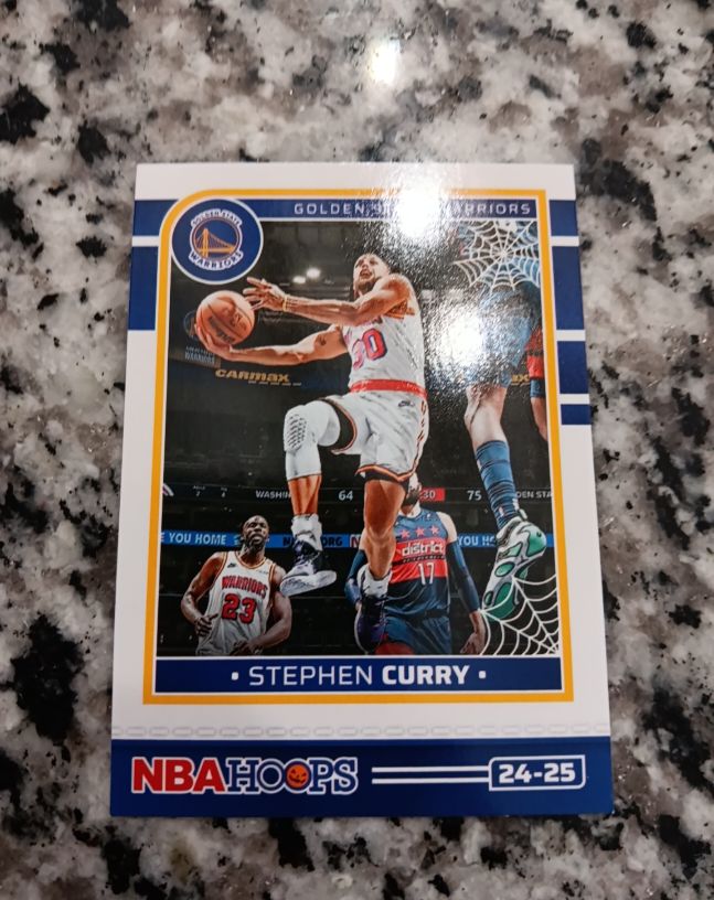 2024-25 Panini NBA Hoops #24-25 Stephen Curry — front