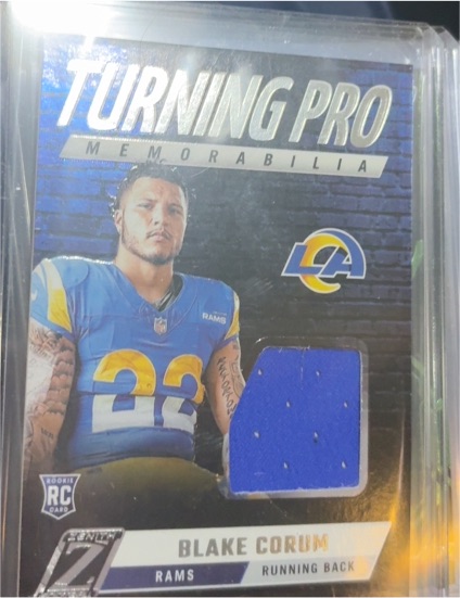 2024 Panini Zenith Turning Pro Memorabilia #TPM-BCM Blake Corum — front