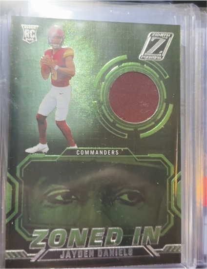 2024 Panini Zenith #ZI-JDS Jayden Daniels — front