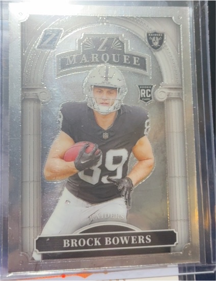 2024 Panini Zenith #8 Brock Bowers Z Marquee — front