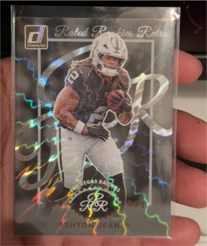 2025 Donruss Rated Rookies Retro #10 Ashton Jeanty — front