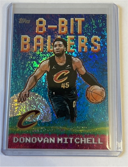 2025-26 Topps #8B-11 Donovan Mitchell 8-Bit Ballers — front