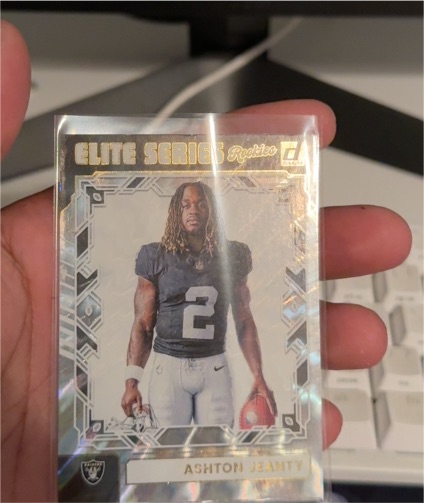 2025 Panini Donruss Elite Series Rookies #ESR-AJY Ashton Jeanty — front