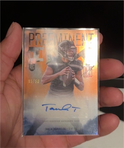 2024 Topps Signature Class Preeminent Ink #PI-TW Tariq Woolen — front