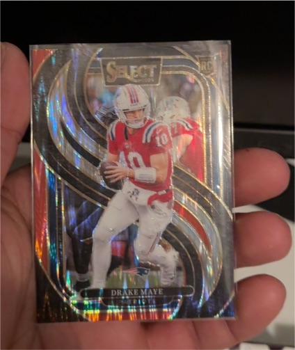 2024 Panini Select Premier Level #113 Drake Maye — front