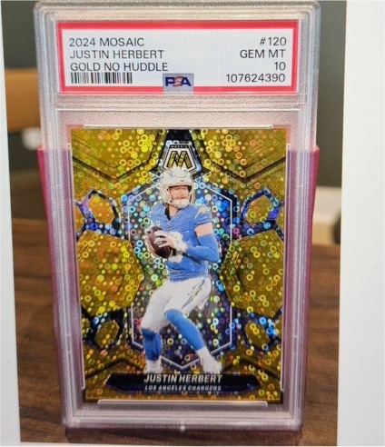 2024 Panini Mosaic #120 Justin Herbert — front