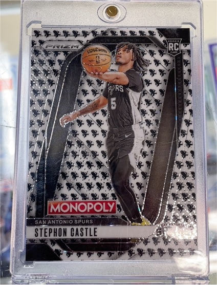 2024-25 Panini Prizm Monopoly #75 Stephon Castle — front