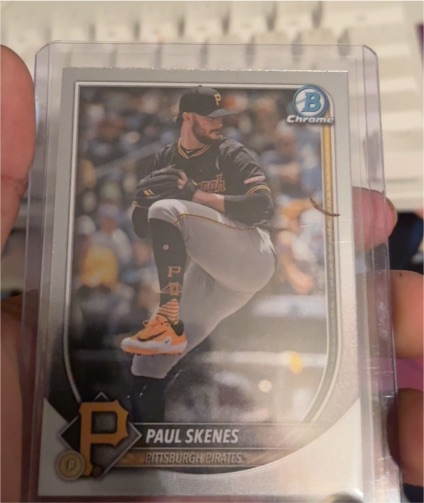 2025 Bowman Chrome #30 Paul Skenes — front