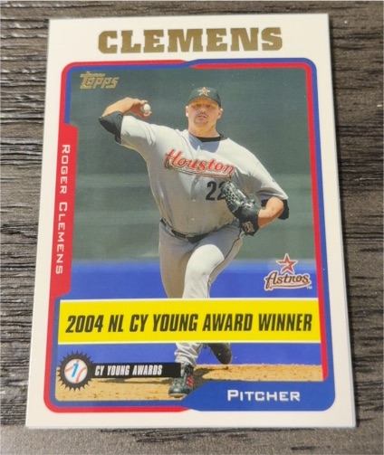 2005 Topps #714 Roger Clemens — front