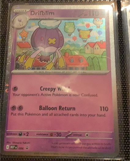 2025 Mega Evolutions #006 Drifblim — front