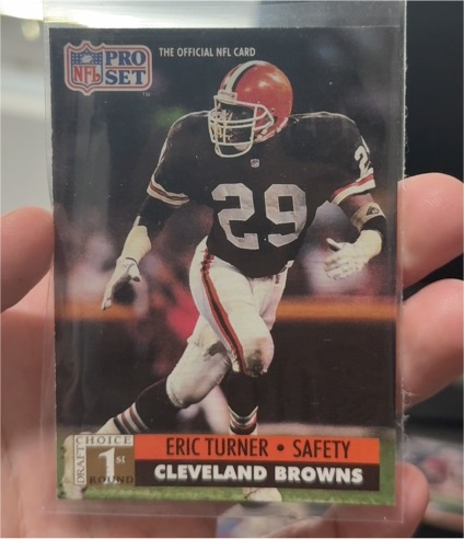 1991 Pro Set #731 Eric Turner — front