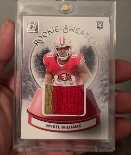 2025 Panini Donruss #SWE-MWS Mykel Williams — front