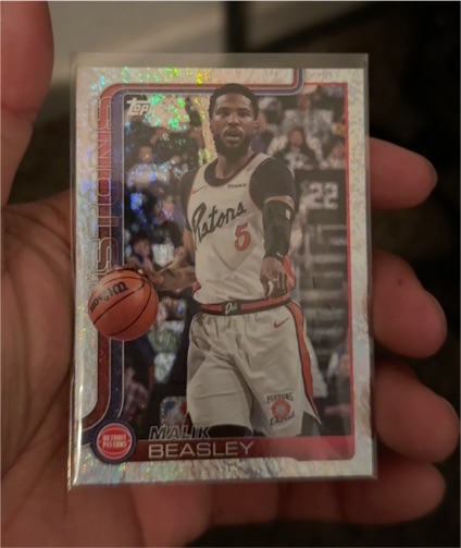 2025-26 Topps Basketball #43 Malik Beasley — front