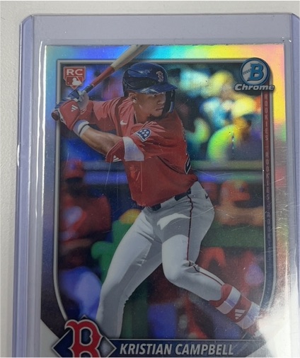 2025 Bowman Chrome #58 Kristian Campbell — front