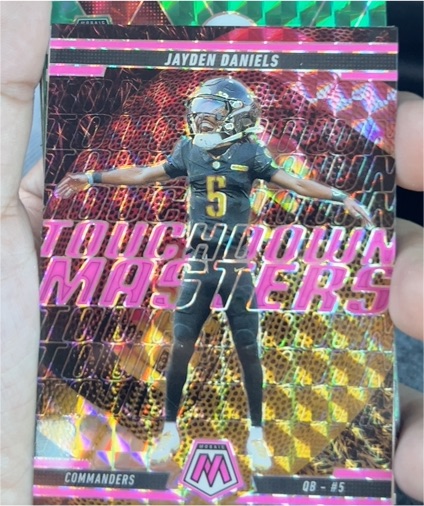 2025 Panini Mosaic Touchdown Masters #7 Jayden Daniels — front