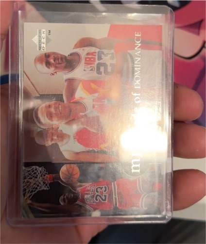 1994 Upper Deck Rare Air #J4 Michael Jordan Decade of Dominance — front