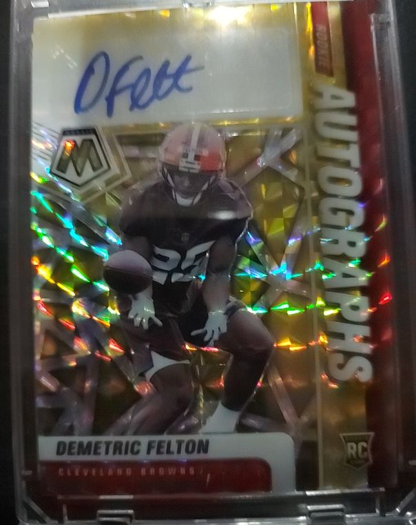 2021 Panini Mosaic #RA-88 Demetric Felton — front