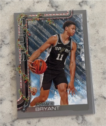 2025-26 Topps Holiday Basketball #H174 Carter Bryant — front