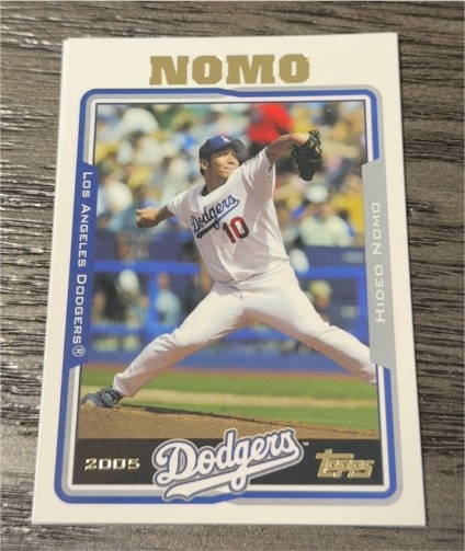 2005 Topps #78 Hideo Nomo — front