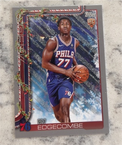 2025 Topps #203 VJ Edgecombe — front