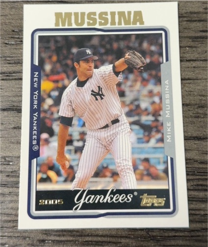 2005 Topps #147 Mike Mussina — front