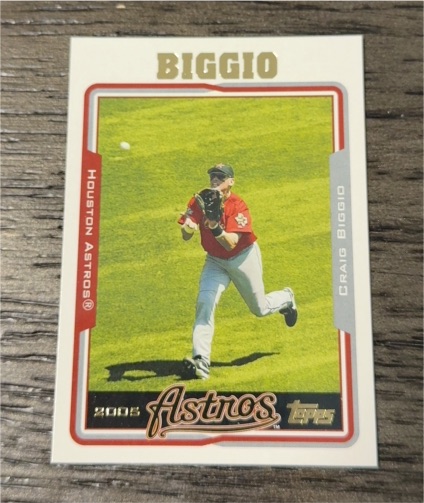 2005 Topps #31 Craig Biggio — front