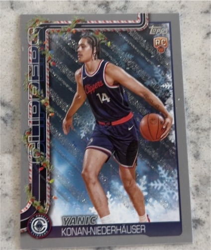 2025-26 Topps Holiday #H190 Yanic Konan-Niederhäuser — front