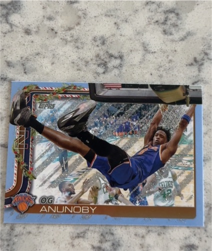 2025-26 Topps Holiday #H13 OG Anunoby — front