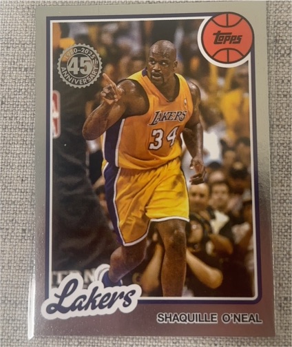2025-26 Topps #80BK-4 Shaquille O'Neal — front