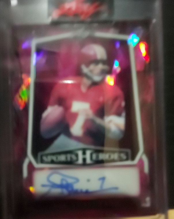 2025 Leaf Sports Heroes Joe Theismann — front