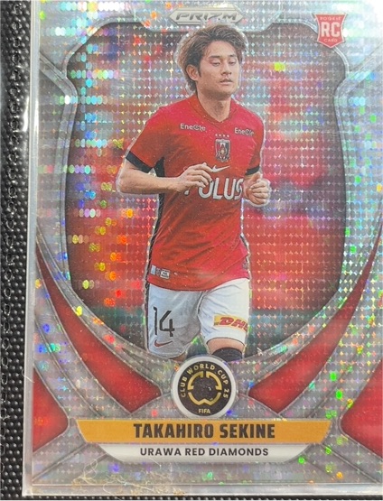 2025 Panini Prizm FIFA Club World Cup #77 Takahiro Sekine — front