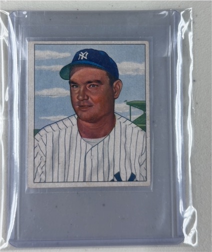 1951 Bowman #1 Whitey Ford — front