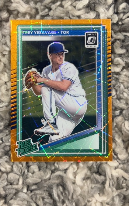 2025 Panini Donruss Optic #163 Trey Yesavage — front