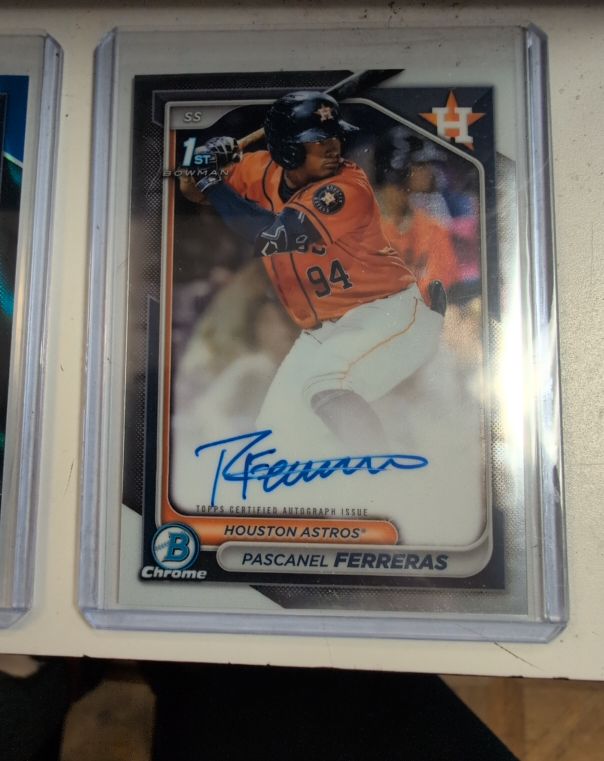 2024 Bowman Chrome #CPA-PF Pascanel Ferreras — front