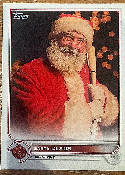 2025 Topps Holiday The Santa Archives #TSA-22 Santa Claus — front