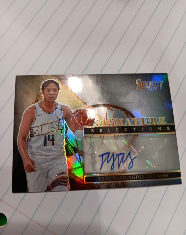 2024-25 Panini Select Signature Selections #SS-TYW TyTy Washington Jr — front