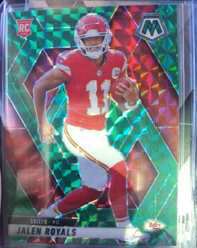 2024 Panini Mosaic #11 Jalen Royals — front