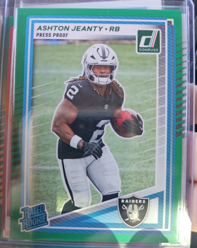 2025 Panini Donruss #305 Ashton Jeanty — front