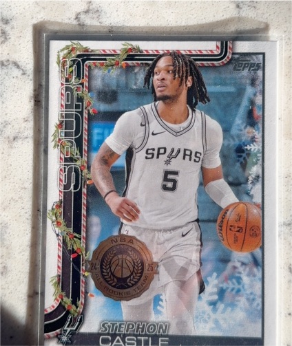2025-26 Topps #197 Stephon Castle — front