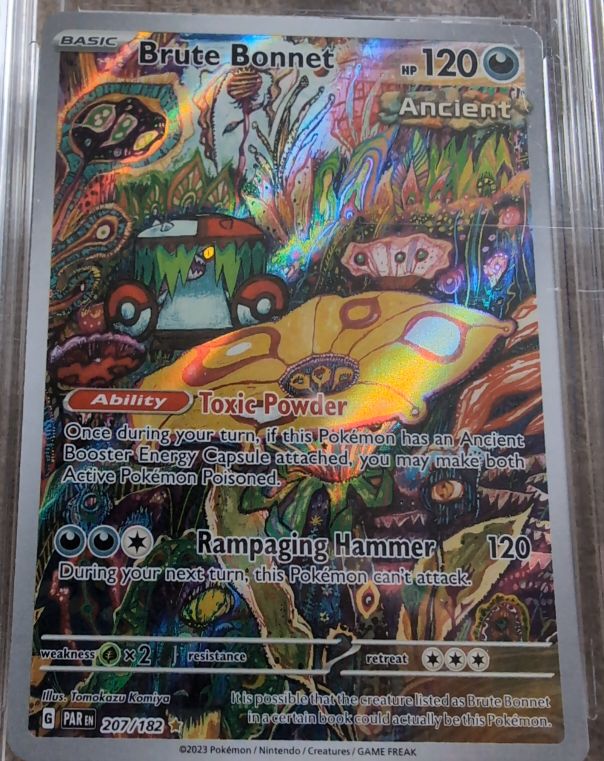 2023 Pokémon SV04: Paradox Rift #207/182 Brute Bonnet — front