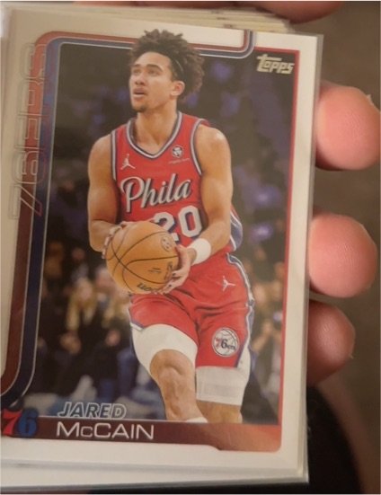2025-26 Topps #24 Jared McCain — front