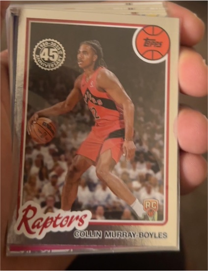2025-26 Topps 45th Anniversary #80BK-56 Collin Murray-Boyles — front