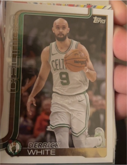 2025-26 Topps #6 Derrick White — front