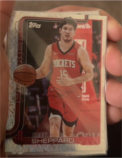 2025-26 Topps Basketball #178 Reed Sheppard — front