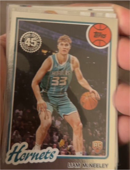 2025-26 Topps Basketball #80BK-88 Liam McNeeley — front