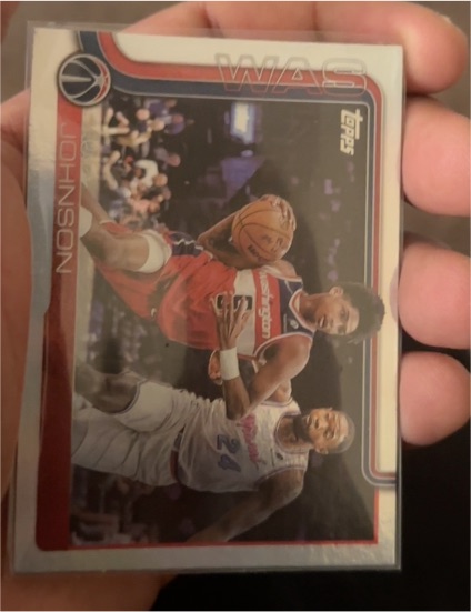 2025-26 Topps #99 AJ Johnson — front