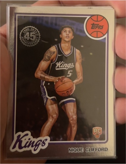 2025-26 Topps #80BK-70 Nique Clifford — front