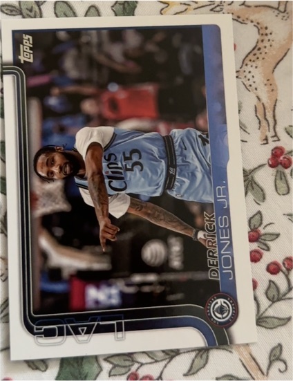 2025-26 Topps Basketball #148 Derrick Jones Jr. — front
